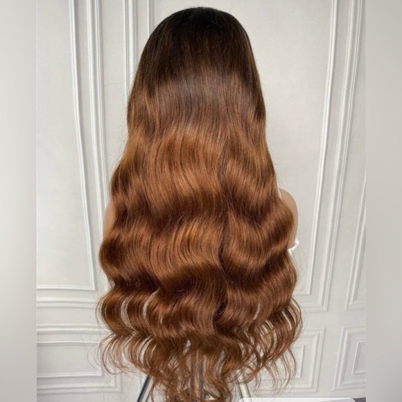 COPY - 4*4 Lace Closure 180% Density Long Straight Human Hair Wig 22 inches - Picture 2 of 4